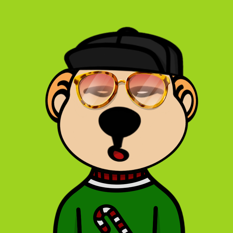 Weird Bear #1040 NFT on Algorand