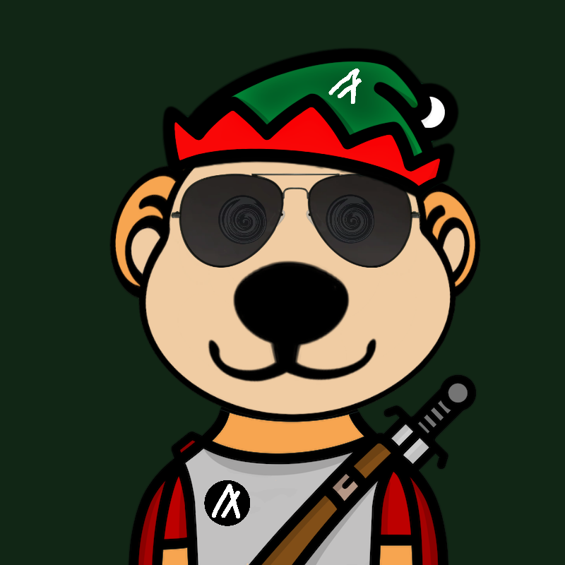 Weird Bear #1042 NFT on Algorand