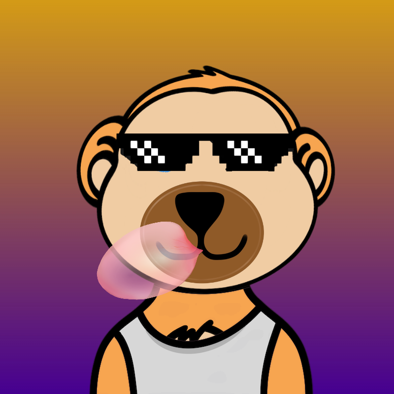 Weird Bear #1044 NFT on Algorand