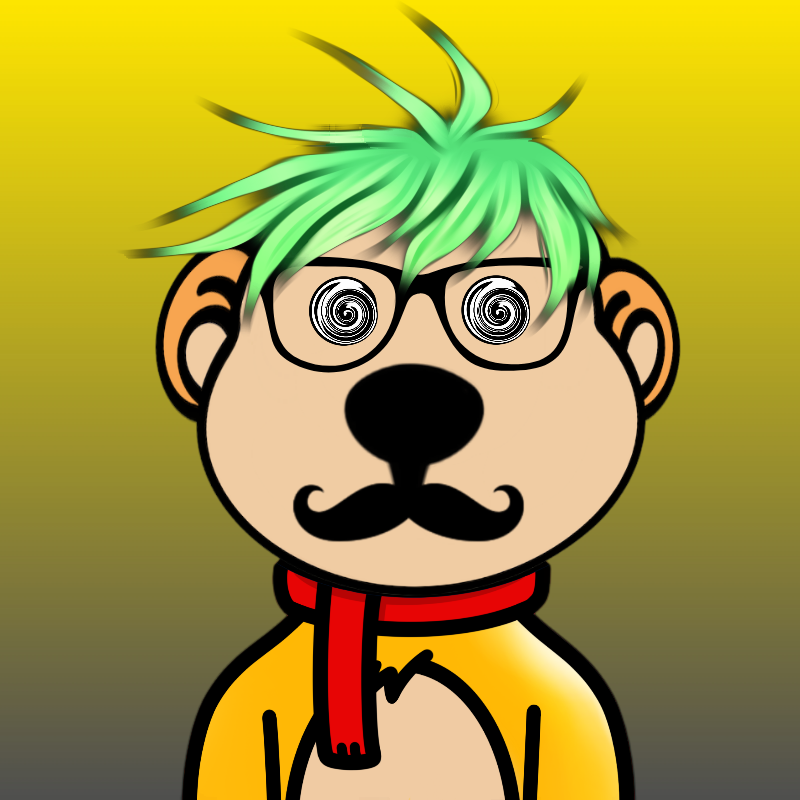 Weird Bear #105 NFT on Algorand