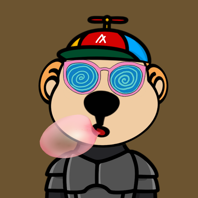 Weird Bear #1067 NFT on Algorand