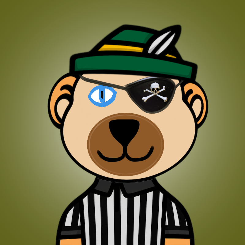 Weird Bear #1072 NFT on Algorand