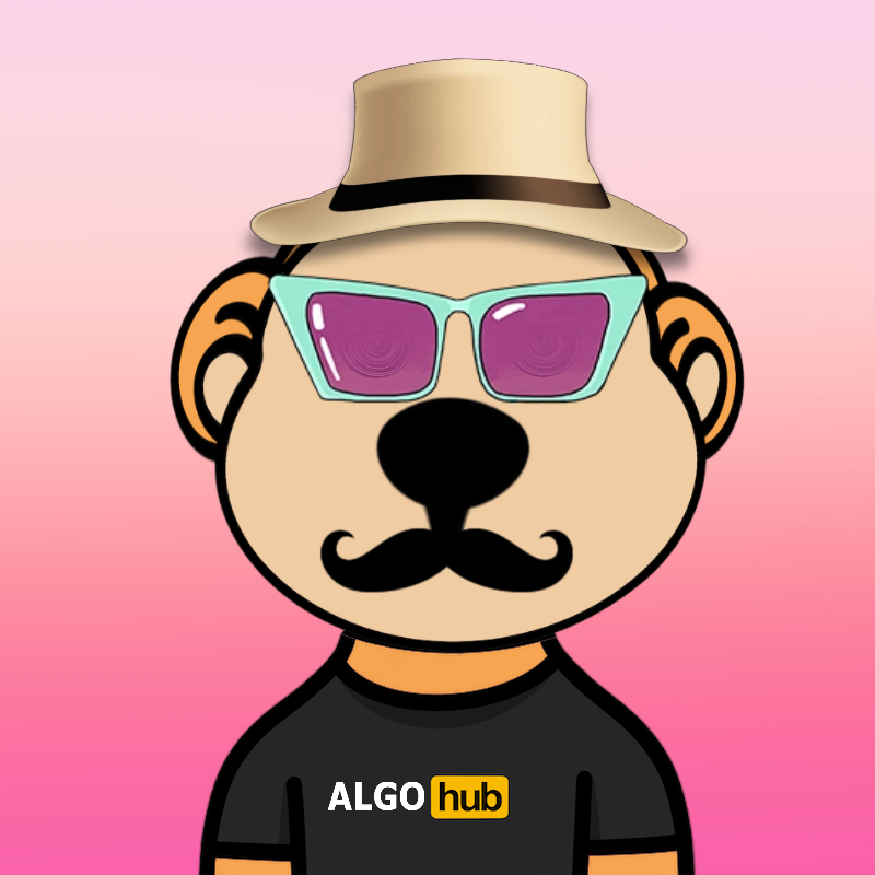 Weird Bear #1078 NFT on Algorand