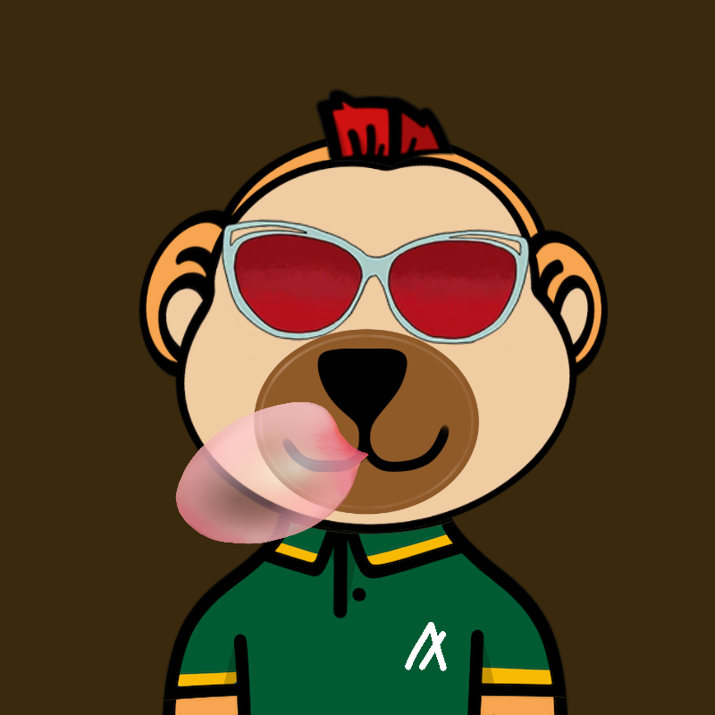 Weird Bear #108 NFT on Algorand