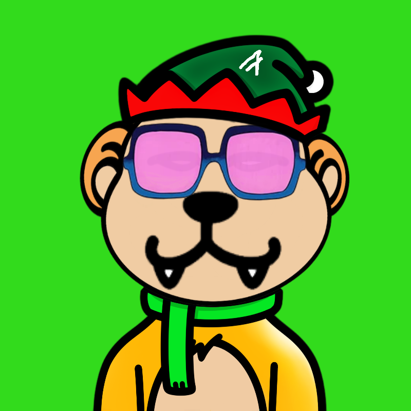 Weird Bear #1118 NFT on Algorand