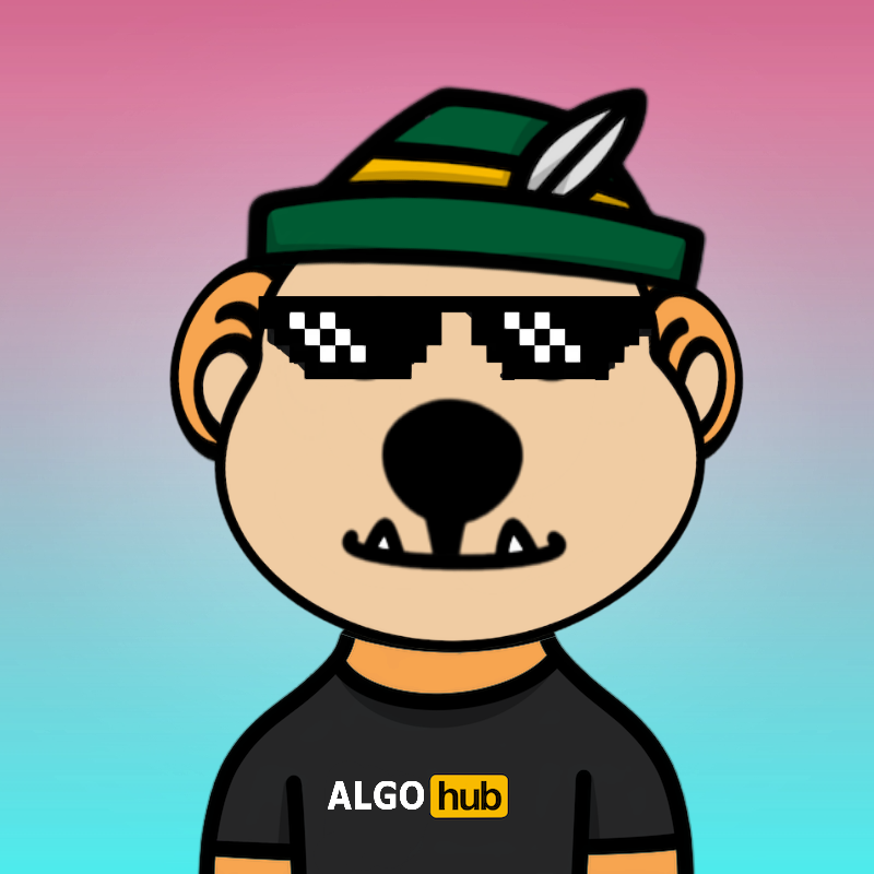 Weird Bear #1133 NFT on Algorand