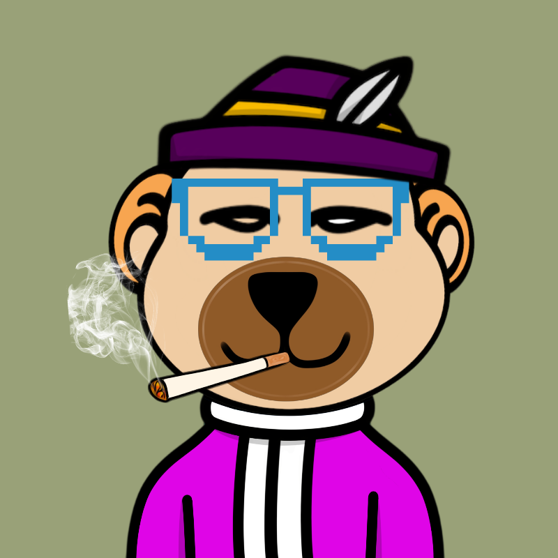 Weird Bear #1163 NFT on Algorand