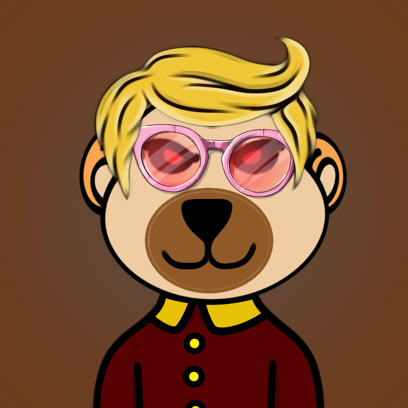 Weird Bear #1165 NFT on Algorand