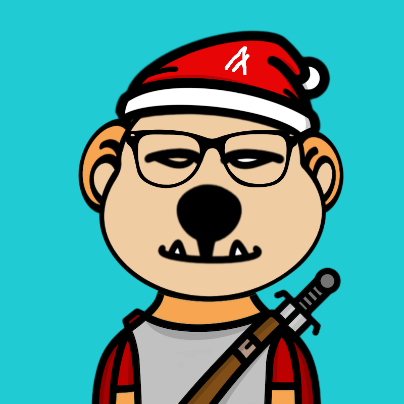 Weird Bear #1168 NFT on Algorand