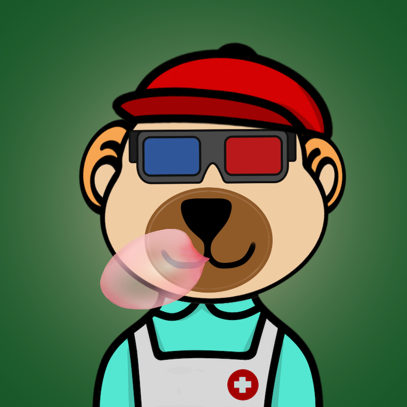 Weird Bear #1191 NFT on Algorand