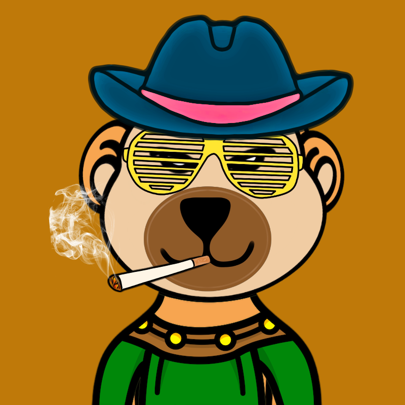 Weird Bear #1206 NFT on Algorand