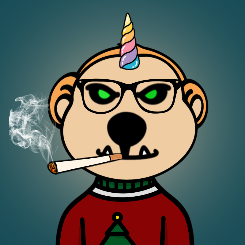 Weird Bear #1216 NFT on Algorand