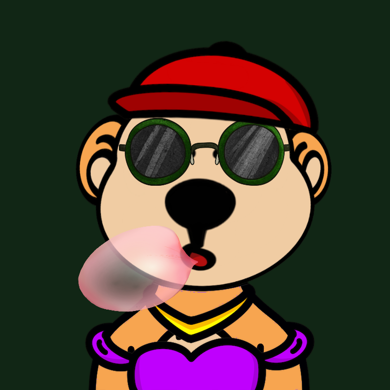 Weird Bear #1217 NFT on Algorand