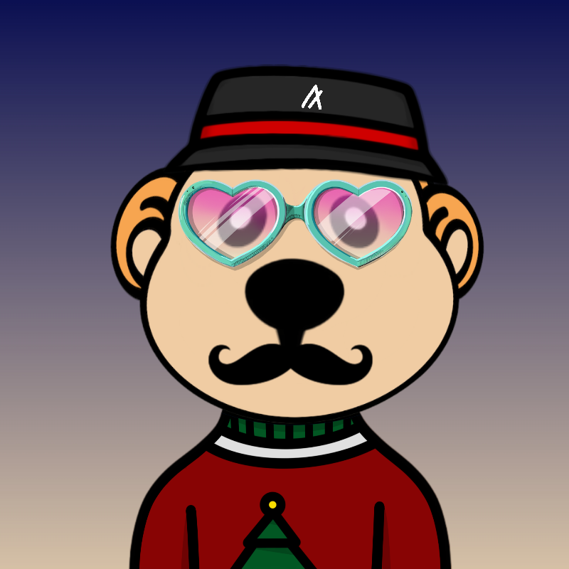 Weird Bear #124 NFT on Algorand