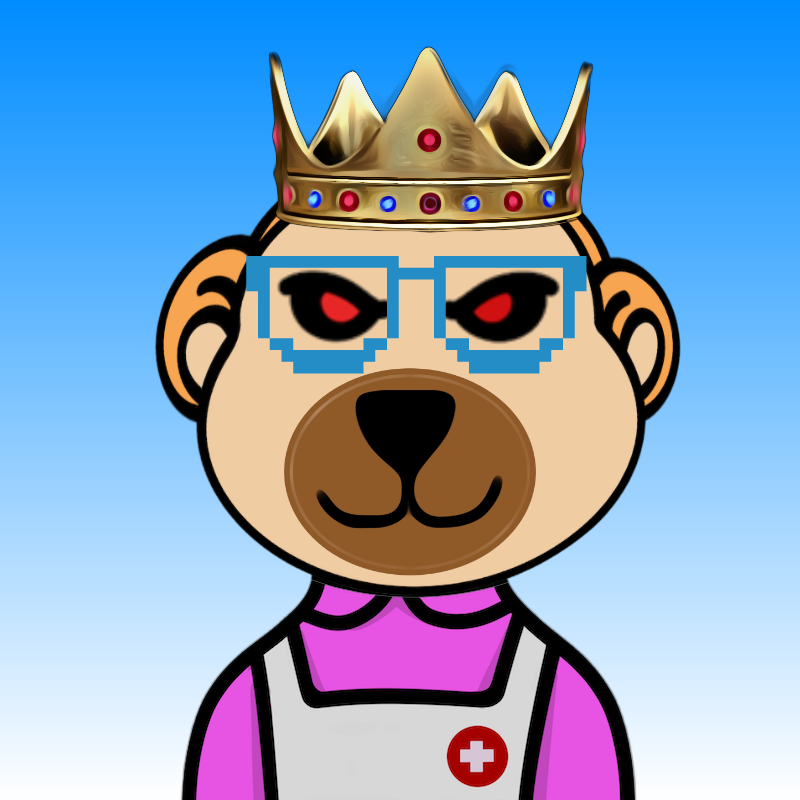 Weird Bear #1244 NFT on Algorand