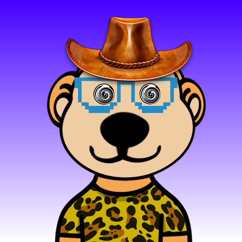 Weird Bear #1249 NFT on Algorand