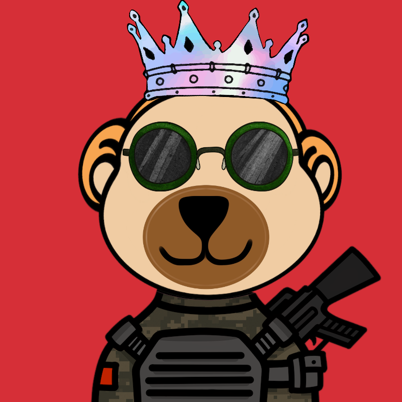 Weird Bear #1251 NFT on Algorand