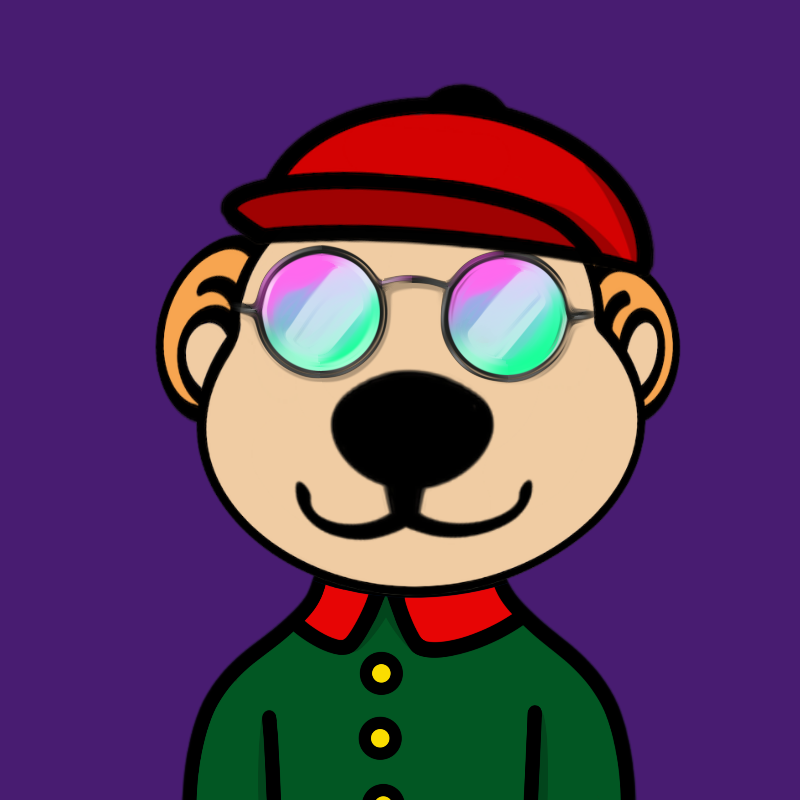 Weird Bear #1259 NFT on Algorand