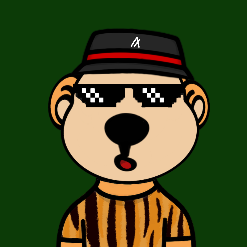 Weird Bear #1272 NFT on Algorand