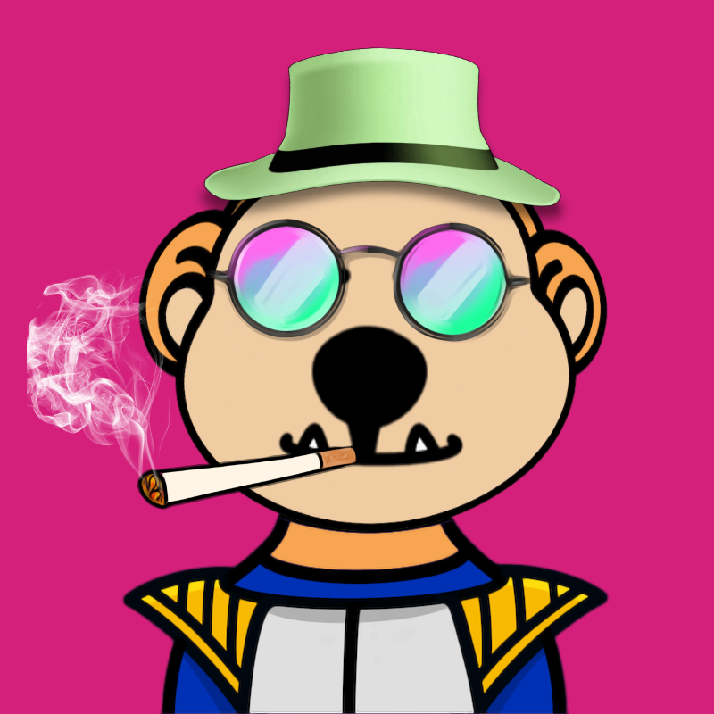 Weird Bear #1280 NFT on Algorand