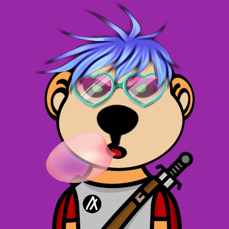 Weird Bear #1284 NFT on Algorand