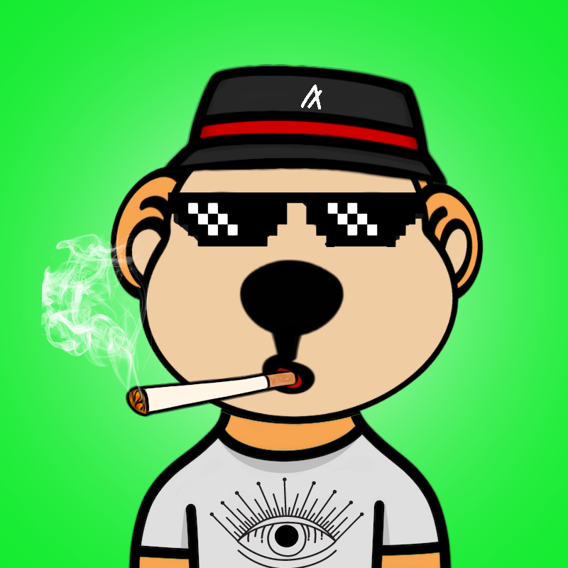 Weird Bear #1287 NFT on Algorand