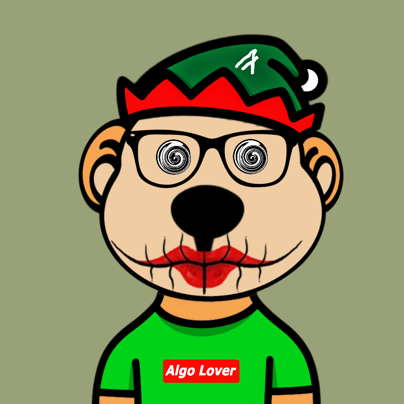 Weird Bear #1288 NFT on Algorand