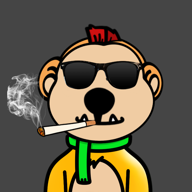 Weird Bear #1291 NFT on Algorand