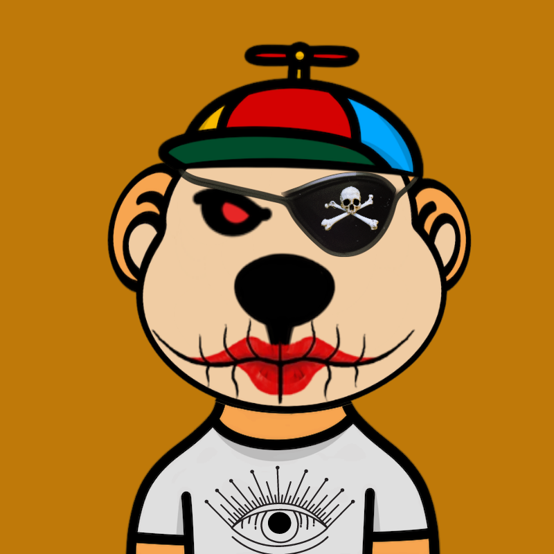 Weird Bear #1295 NFT on Algorand