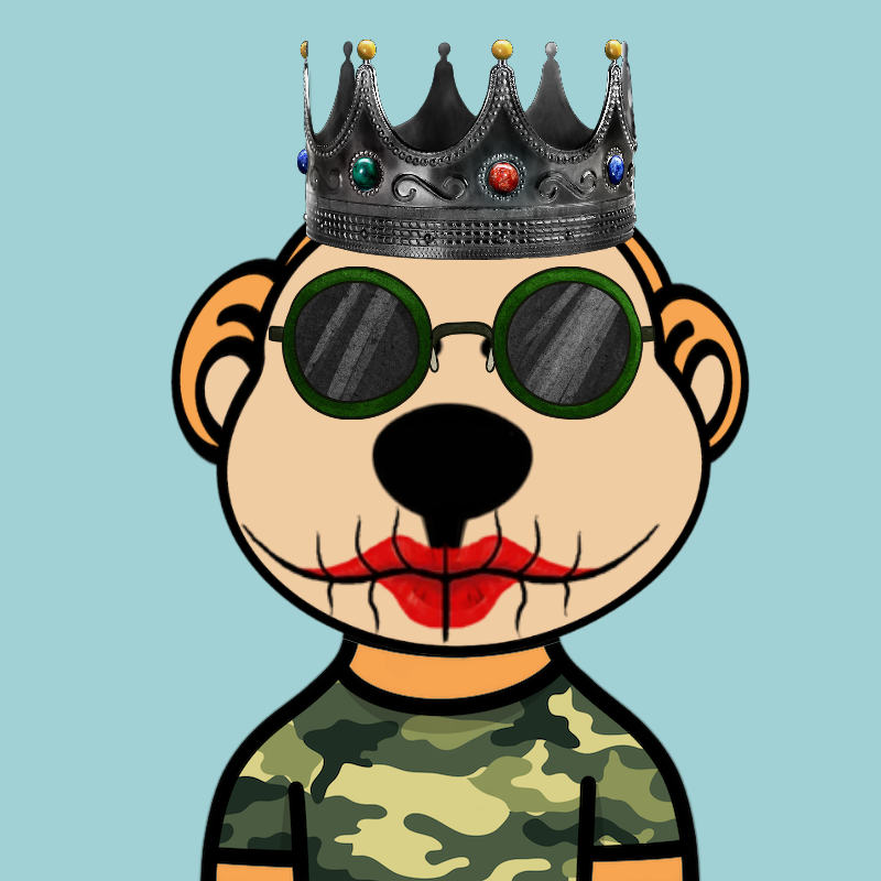 Weird Bear #1296 NFT on Algorand