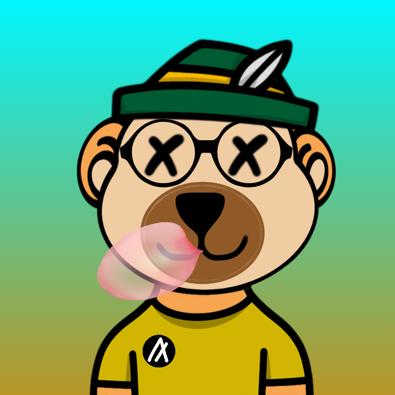 Weird Bear #1306 NFT on Algorand