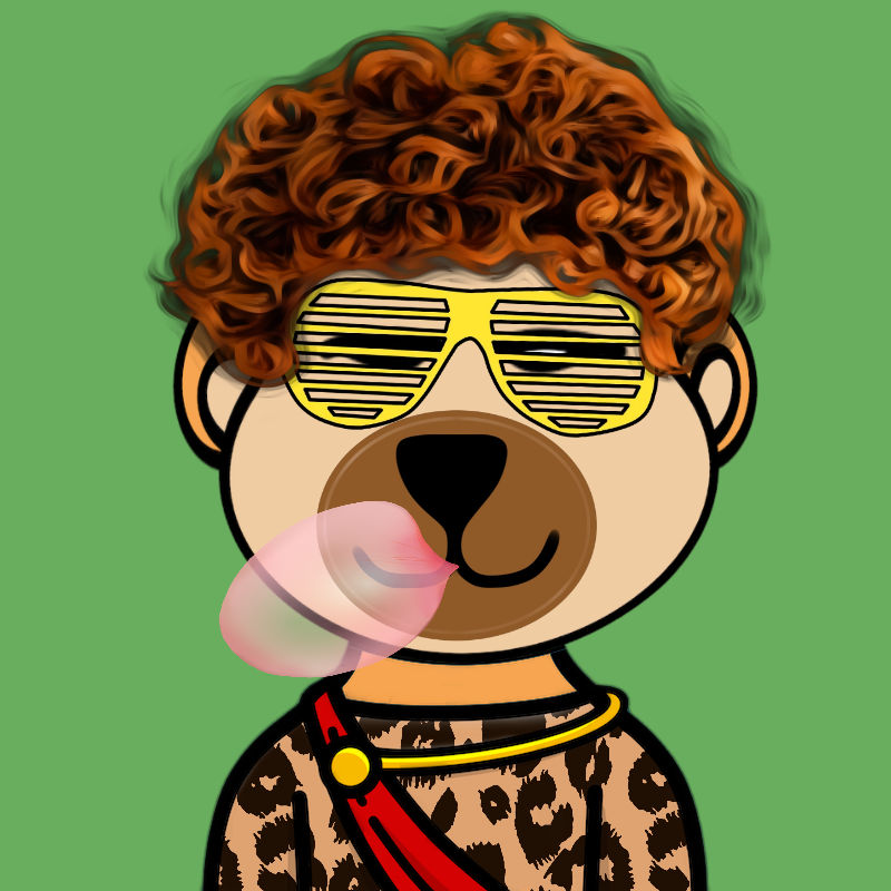 Weird Bear #1308 NFT on Algorand