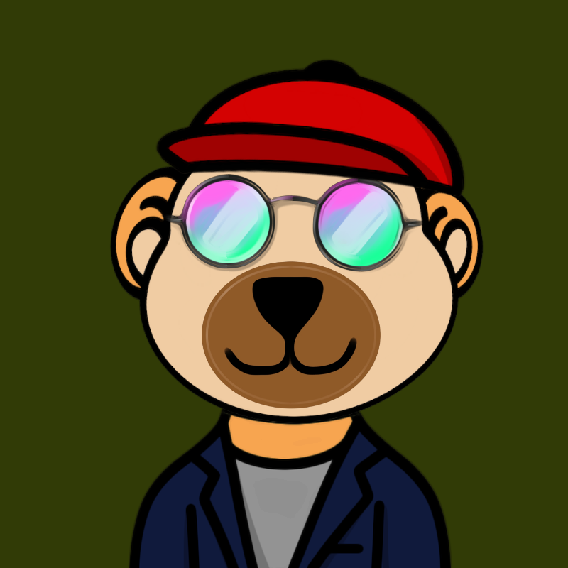 Weird Bear #1316 NFT on Algorand