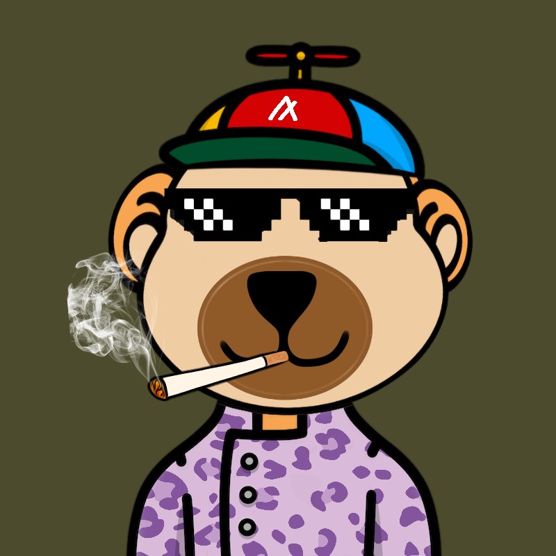 Weird Bear #1323 NFT on Algorand