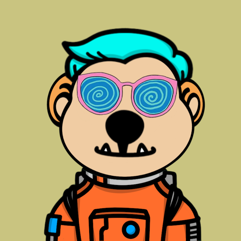 Weird Bear #1327 NFT on Algorand