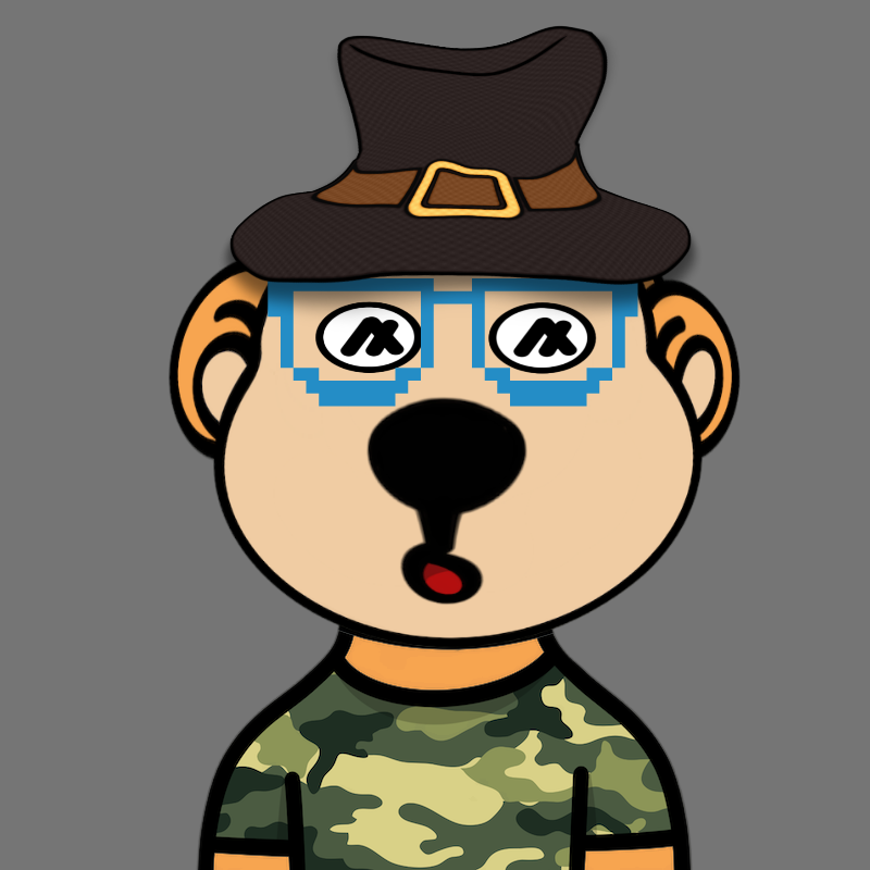 Weird Bear #134 NFT on Algorand