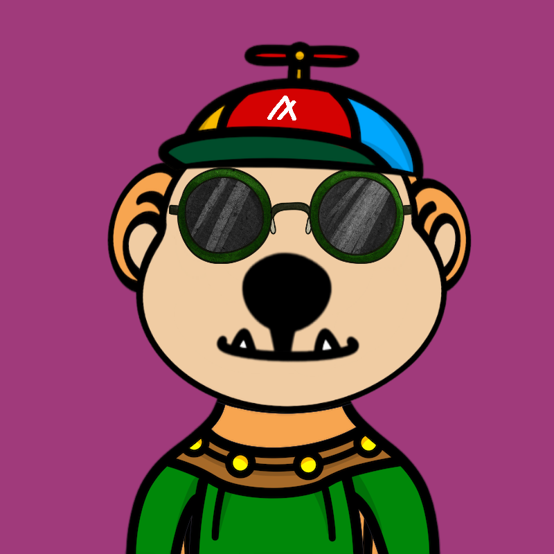 Weird Bear #1344 NFT on Algorand