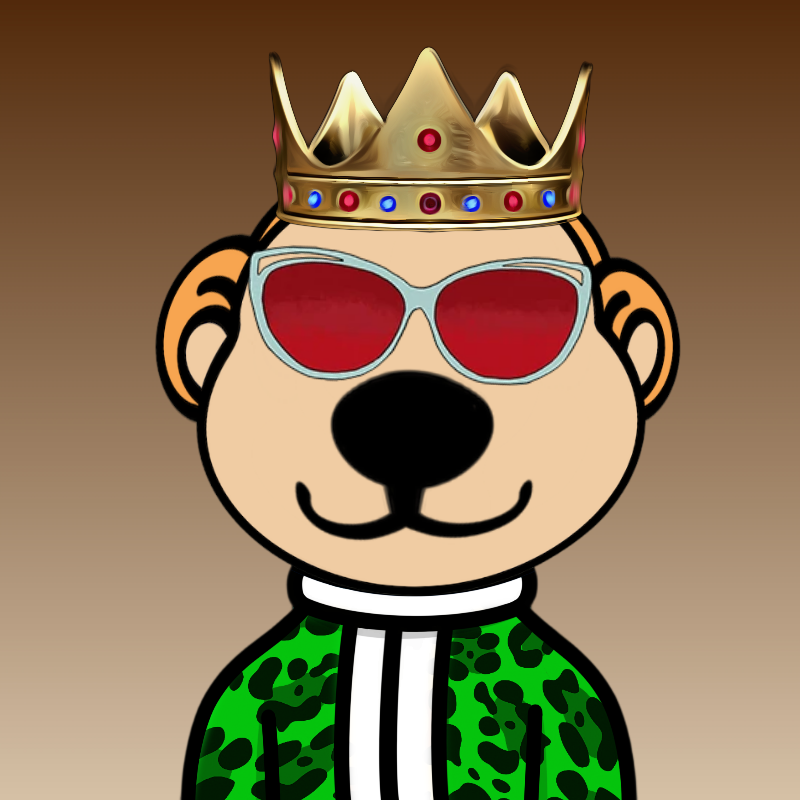 Weird Bear #1354 NFT on Algorand