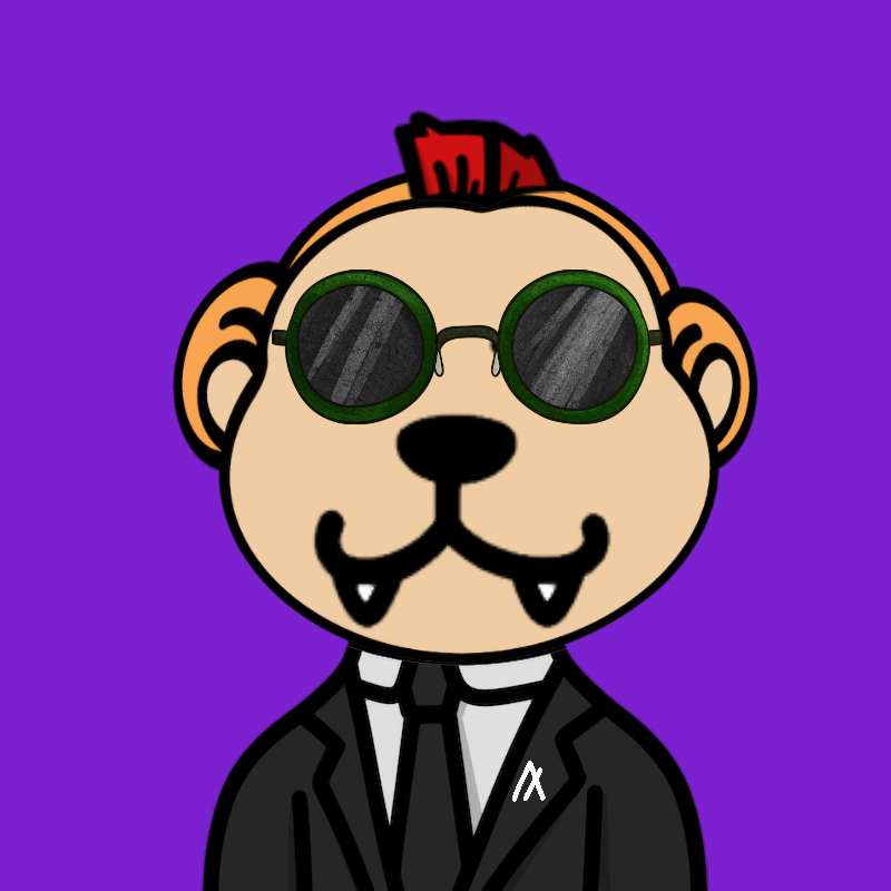 Weird Bear #136 NFT on Algorand