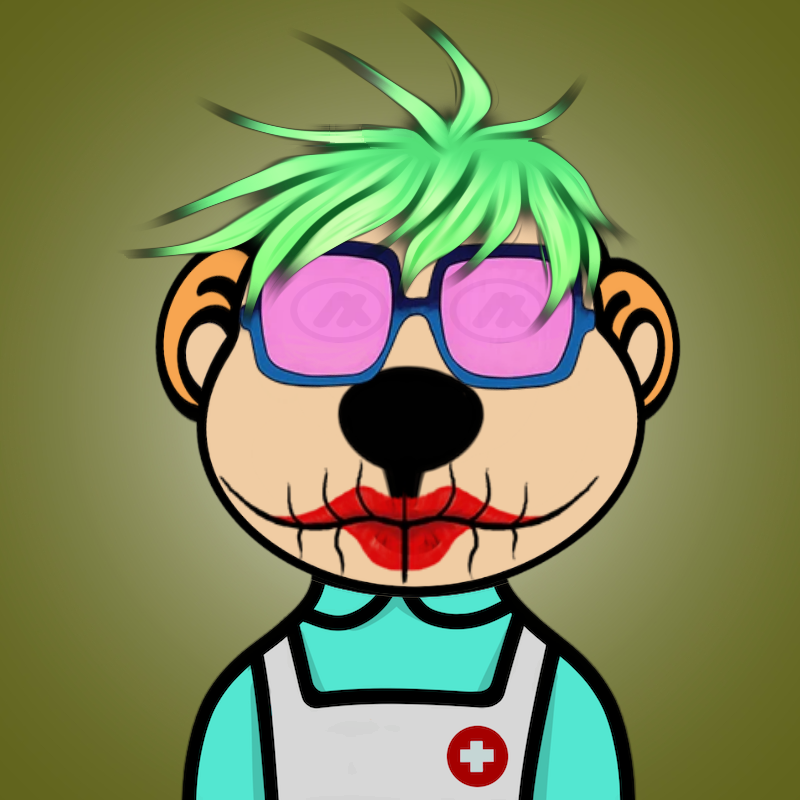 Weird Bear #1366 NFT on Algorand