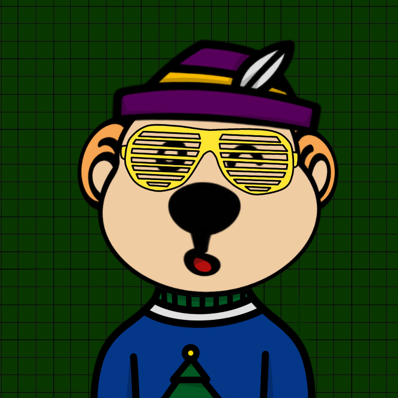 Weird Bear #1367 NFT on Algorand