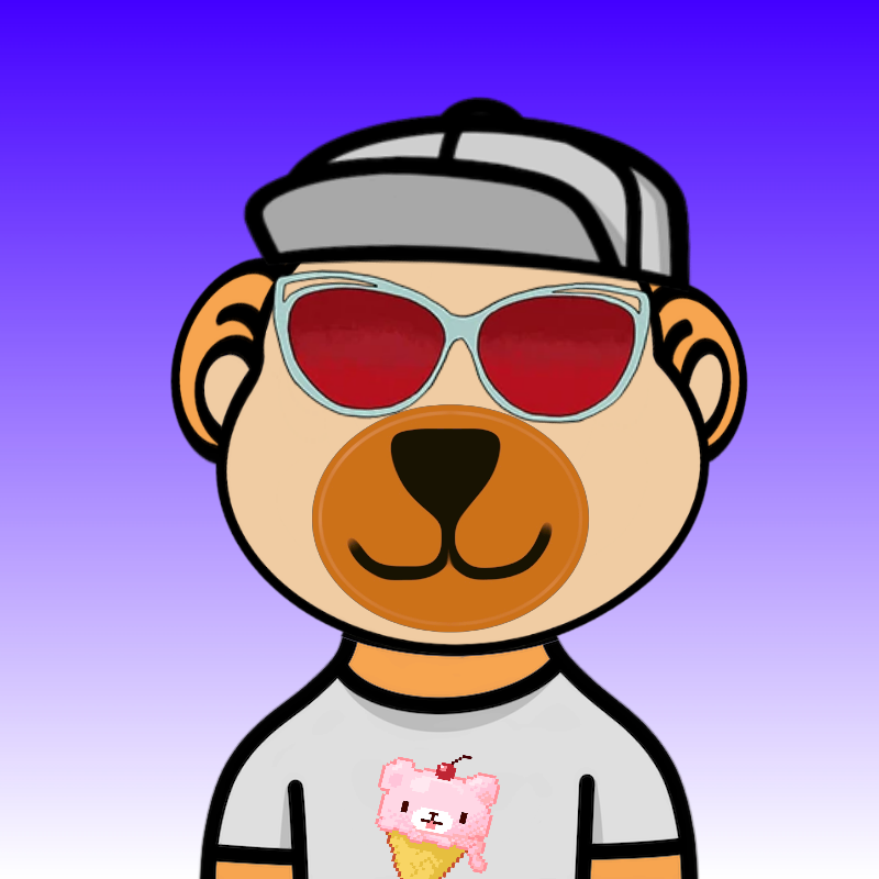 Weird Bear #1380 NFT on Algorand