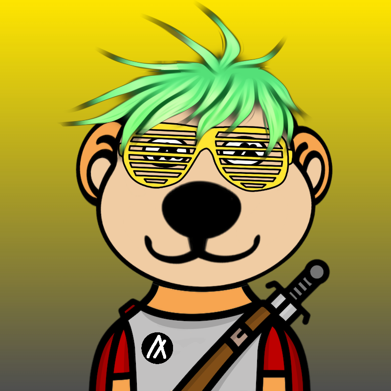 Weird Bear #1381 NFT on Algorand