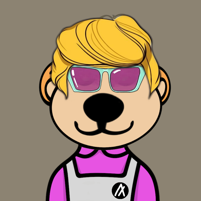 Weird Bear #1393 NFT on Algorand