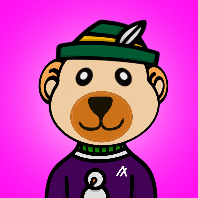 Weird Bear #1411 NFT on Algorand