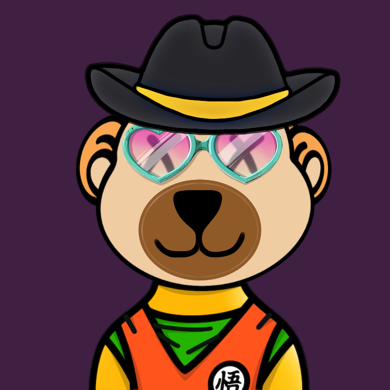 Weird Bear #1437 NFT on Algorand