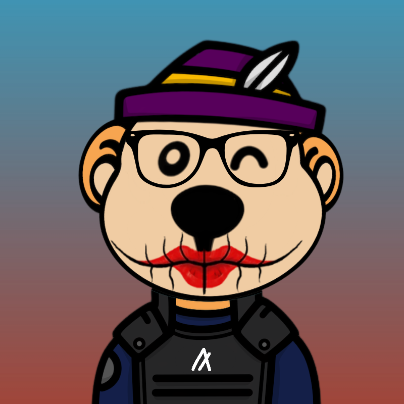 Weird Bear #1452 NFT on Algorand