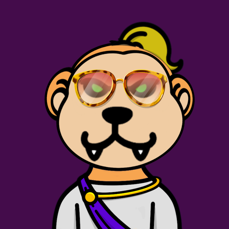 Weird Bear #1455 NFT on Algorand