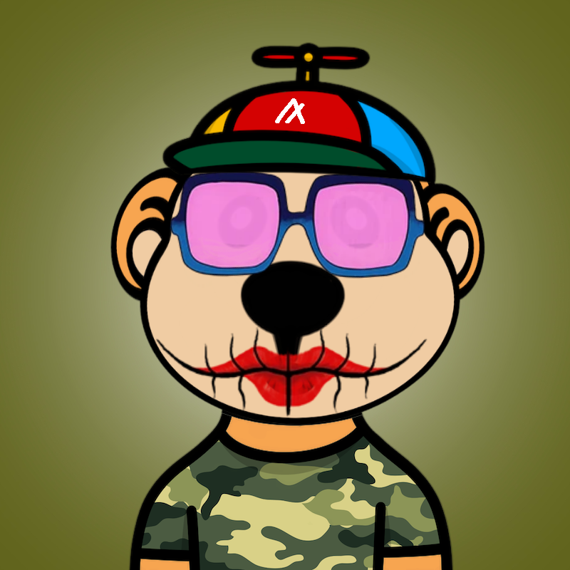 Weird Bear #1460 NFT on Algorand