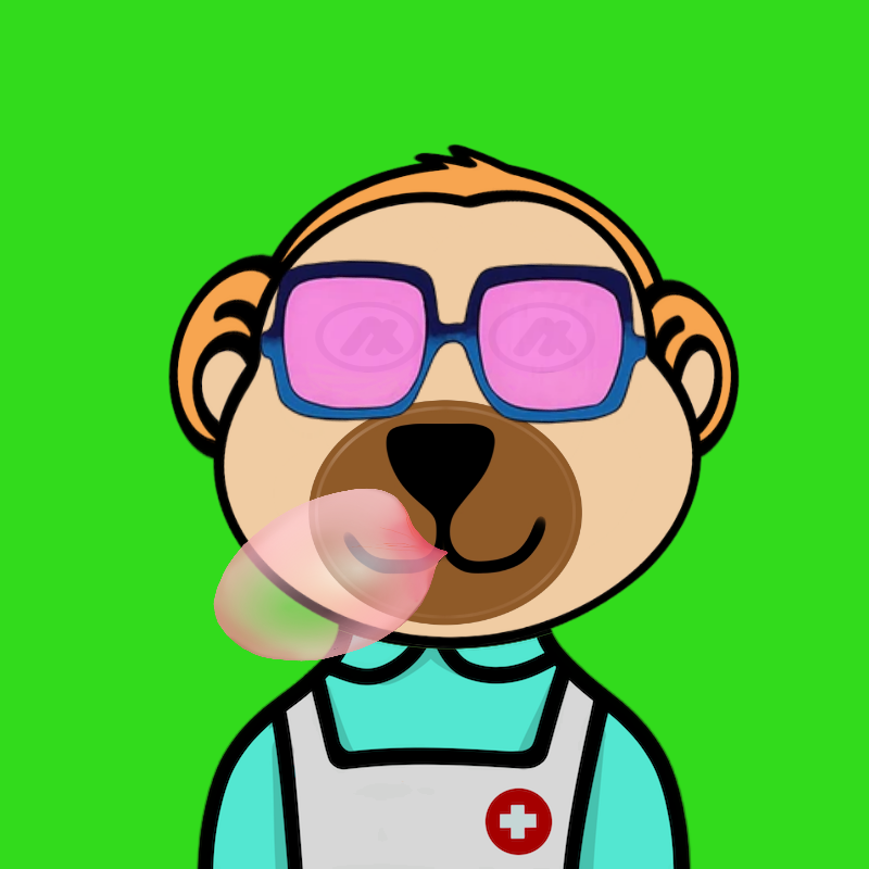 Weird Bear #1504 NFT on Algorand